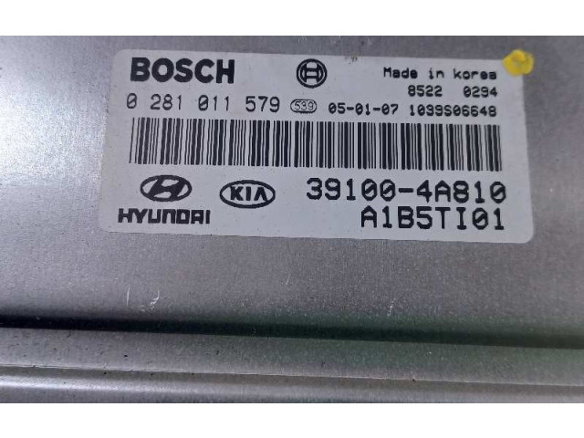 Блок управления двигателем Блок управления 391004A810, 0281011579 KIA Sorento