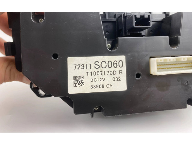 Блок управления климат-контролем 72311SC060   Subaru Forester SH