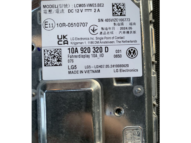 Панель приборов 10A920320D   Cupra Born       