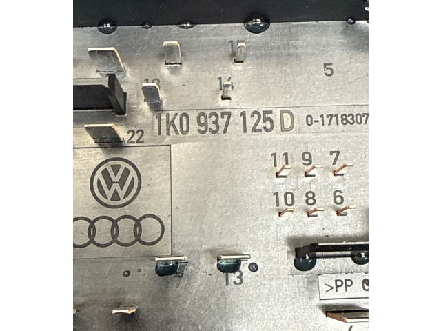 Pojistková skříňka 1K0937125D Volkswagen Tiguan 2010