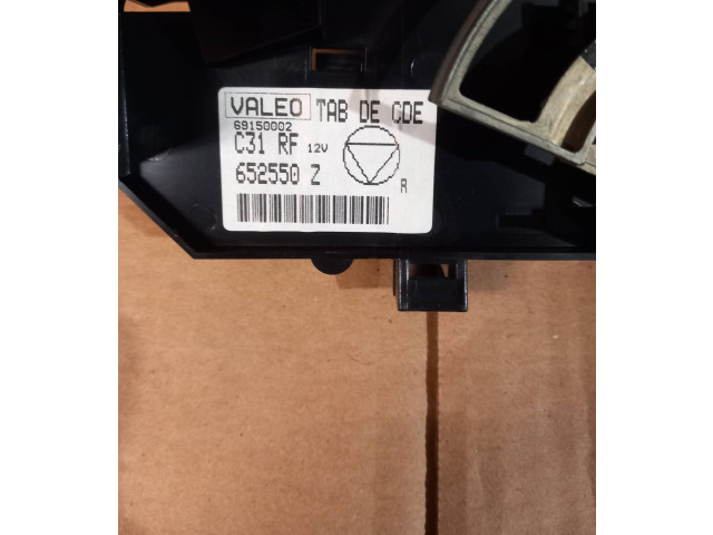 Блок управления климат-контролем 69150002, 652550QZ   Peugeot 406