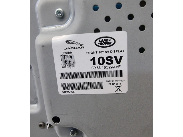 Дисплей GX6319C299AE, 57P056977 Jaguar E-Pace