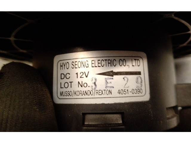 Вентилятор печки    40510390   SsangYong Korando