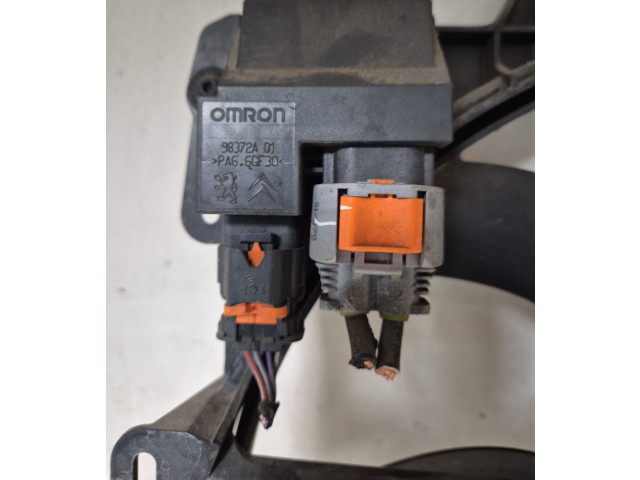 Вентилятор радиатора     9801666680    Peugeot 2008 I 