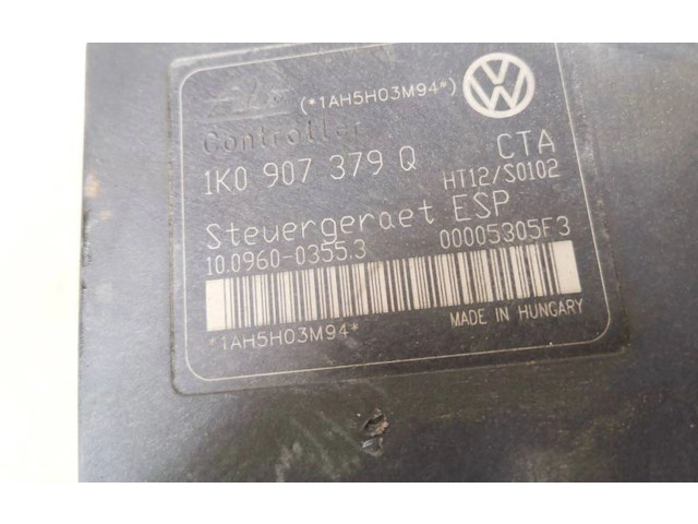 Блок АБС 1k0907379q, 10.0206-0180.4 Skoda Octavia Mk2 (1Z) 2004 - 2013 года