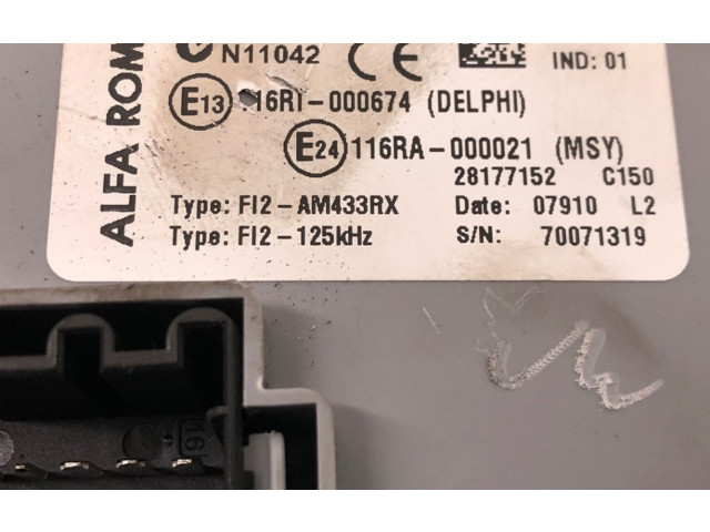 Pojistková skříňka 00505181210, 00505181210 Alfa Romeo Mito 2010