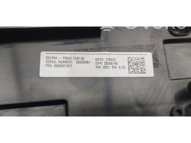 Steuergerät Klimaanlage 9666027877   Citroen DS4