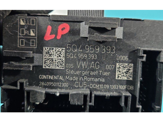 Блок комфорта 5Q4959393, IMPRK1481272 Skoda Octavia Mk3 (5E)