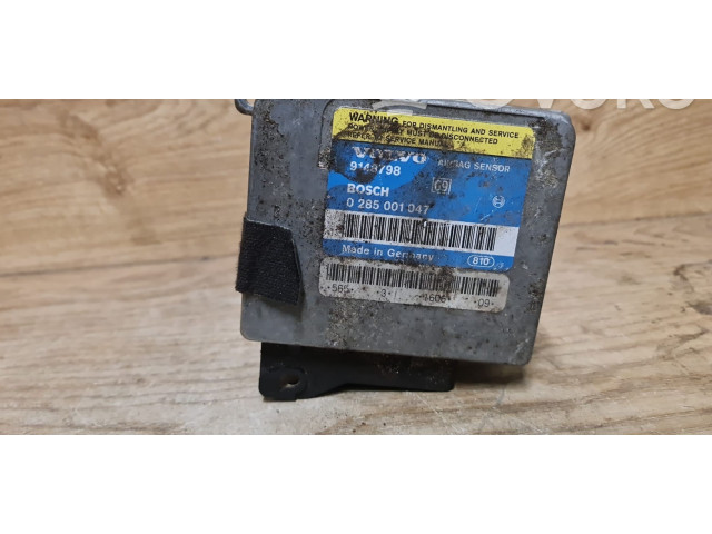 Блок управления надувных подушек 9148798, 0285001047   Volvo 850