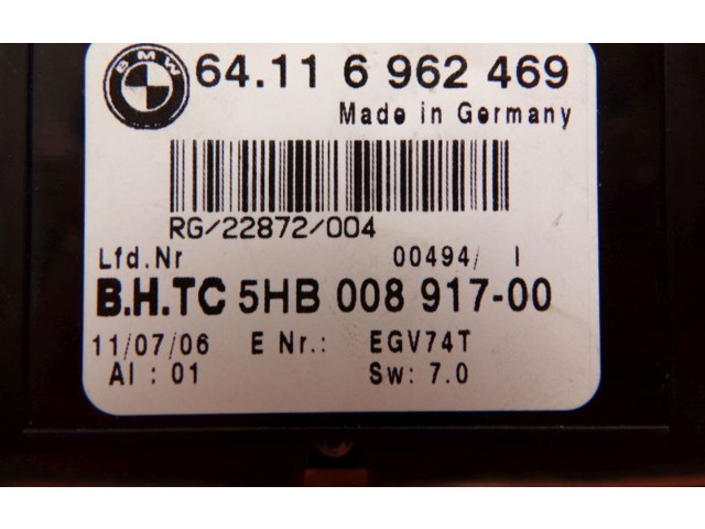 Блок управления климат-контролем 6411, 6411   Mini One  Cooper R50  53