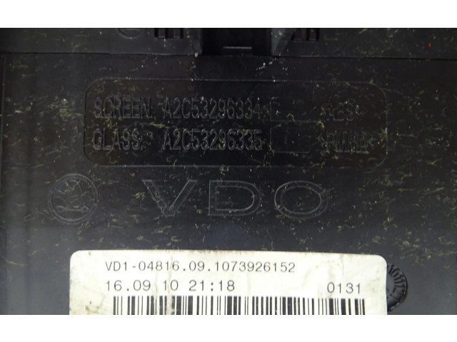 Панель приборов Skoda Yeti (5L)