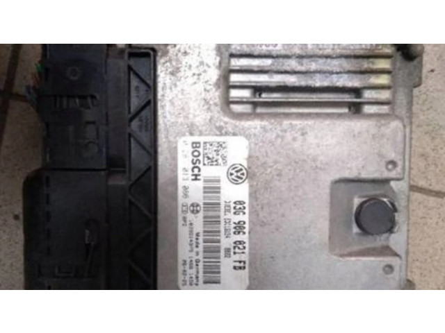 Блок управления двигателя 0281013086, 03G906021FB   Skoda Octavia Mk2 (1Z)
