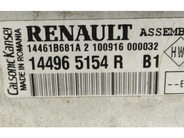 Интеркулер 144965154R Renault Clio III
