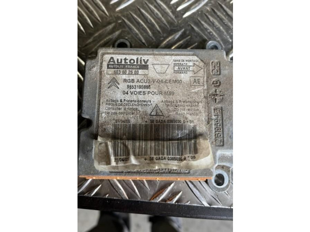 Блок подушек безопасности Citroen Berlingo