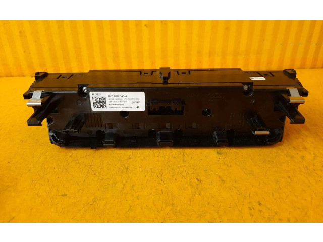 Блок управления климат-контролем 8Y0820043A, 8Y0820043A   Audi A3 8Y