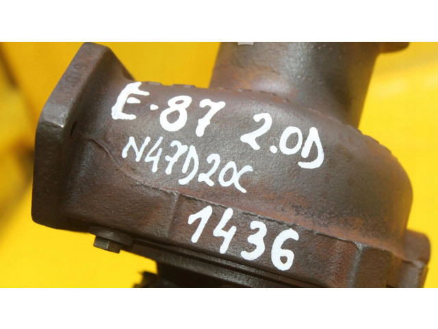 Турбина N47D20C BMW 1 E81 E87