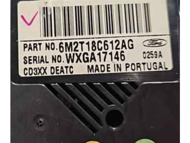 Блок управления климат-контролем 6M2T18C612AG, 0259A Ford Galaxy