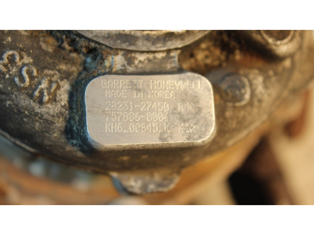 Turbodmychadlo Турбина 2823127450, 7878860004 Hyundai Sonata 0.0