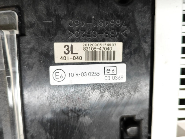 Дисплей    8310847040, 766468270   Toyota Prius+ (ZVW40)