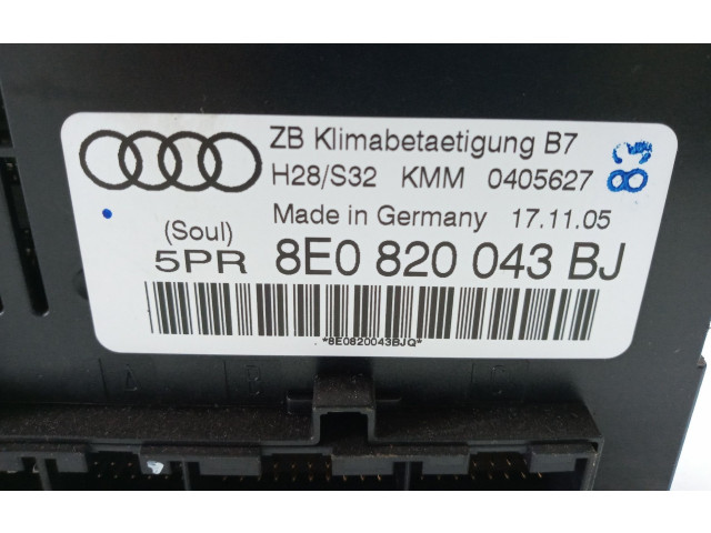 Модуль блока управления кондиционером 8E0820043BJ   Audi A4 Allroad