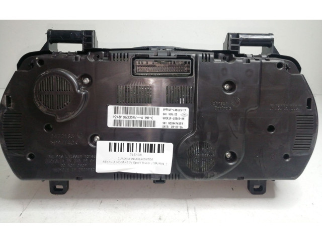 Přístrojová deska Renault Megane IV 2016 248106335R