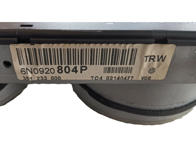 Přístrojová deska  Volkswagen Polo III 6N 6N2 6NF 2000 6N0920804PX, 6N0920804P  