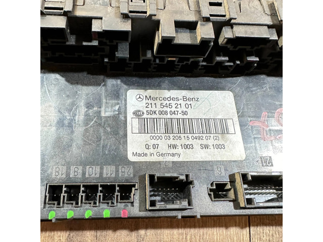 Блок комфорта 2115452101, 5DK00804750   Mercedes-Benz E W211   