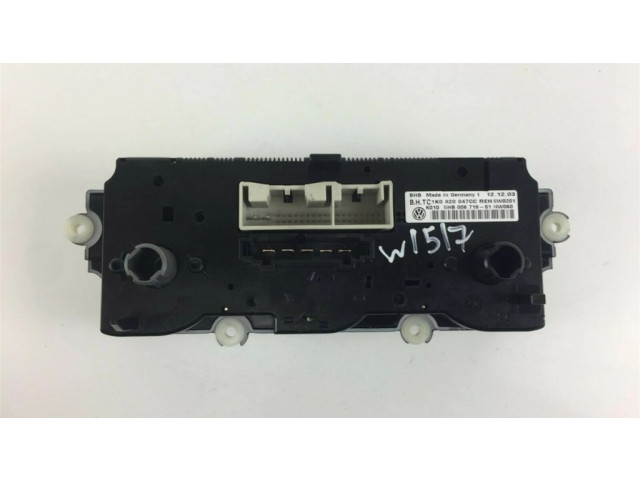 Блок управления климат-контролем 1K0820047CC, W1517   Volkswagen Golf V