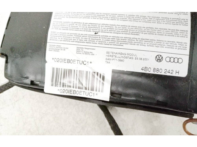 Подушка безопасности в сиденье 4b0880242h, 020ieb0etuc1   Audi A6 S6 C5 4B