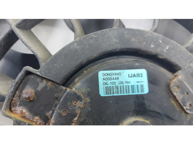 Вентилятор радиатора A005450, A005449 Mazda 3 II 2.0
