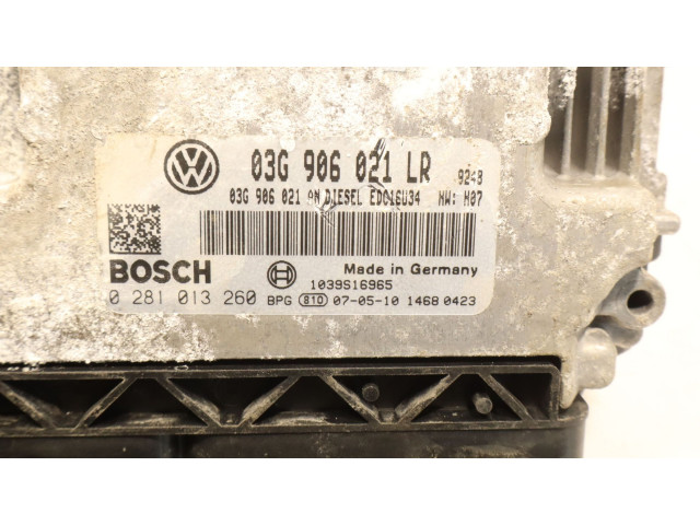 Блок управления двигателем Блок управления 0281013260   Volkswagen PASSAT B6
