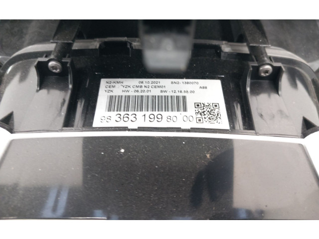 Панель приборов 9836319980 Citroen C3 Aircross