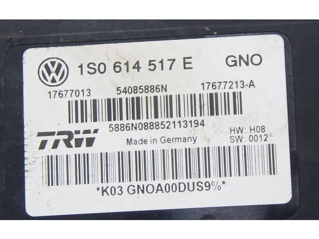 Блок АБС 1S0614517E Skoda Citigo 2011 - 2020 года