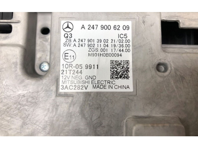 Přístrojová deska Mercedes-Benz B W247 2023 A2479006209, A2479006209