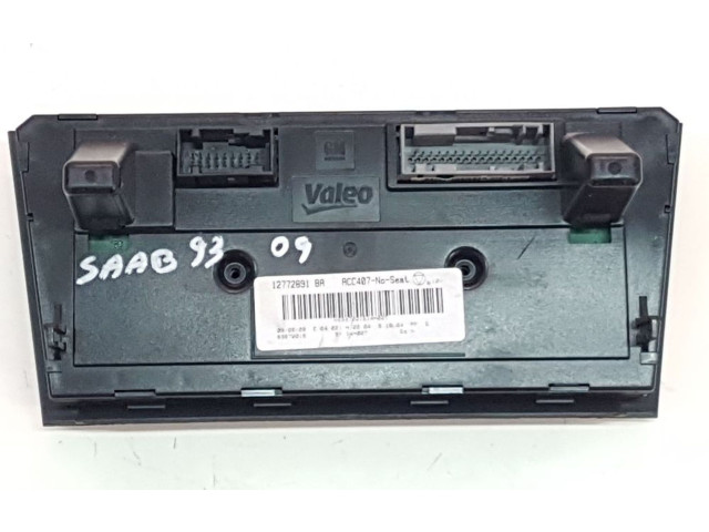 Блок управления климат-контролем 12772891, 12772891 Saab 9-3 Ver2
