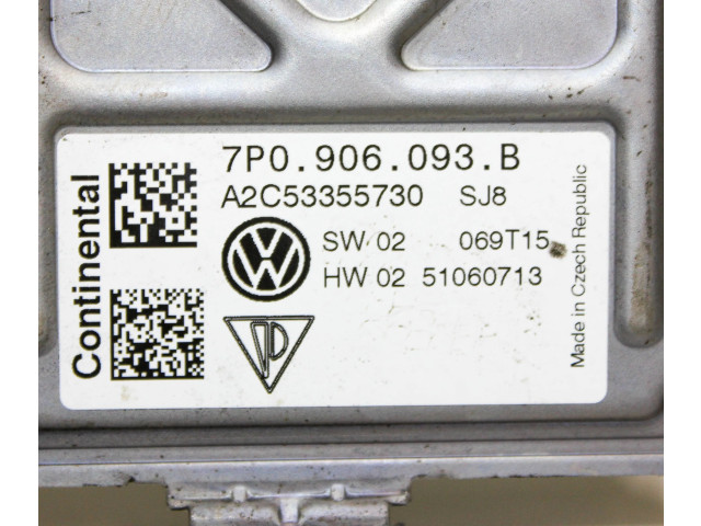 Блок управления топливного насоса 7P0906093B   Volkswagen Touareg II