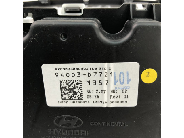 Přístrojová deska  Hyundai Tucson TL 2016 94003D7721  