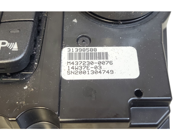 Блок управления климат-контролем 31398588, M4372300076   Volvo V70