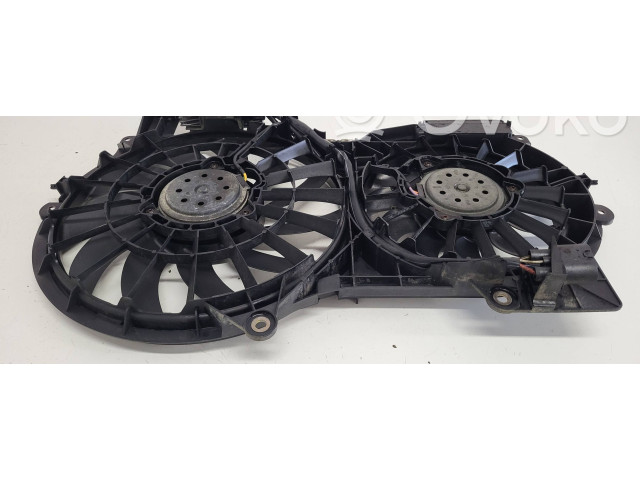 Вентилятор радиатора     4F0121003E, 874770E    Audi A6 S6 C6 4F 