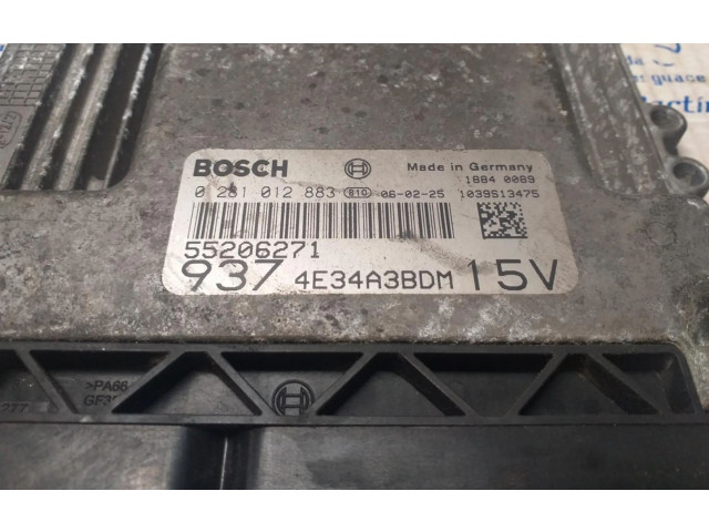 Блок управления двигателем Блок управления Alfa Romeo GT