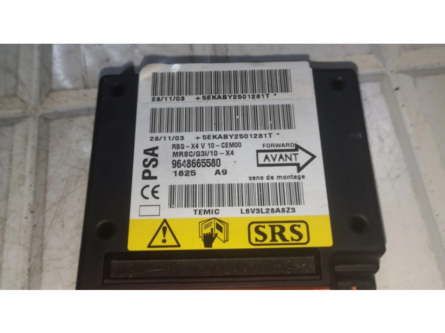 Блок подушек безопасности 9648665580 Citroen C5