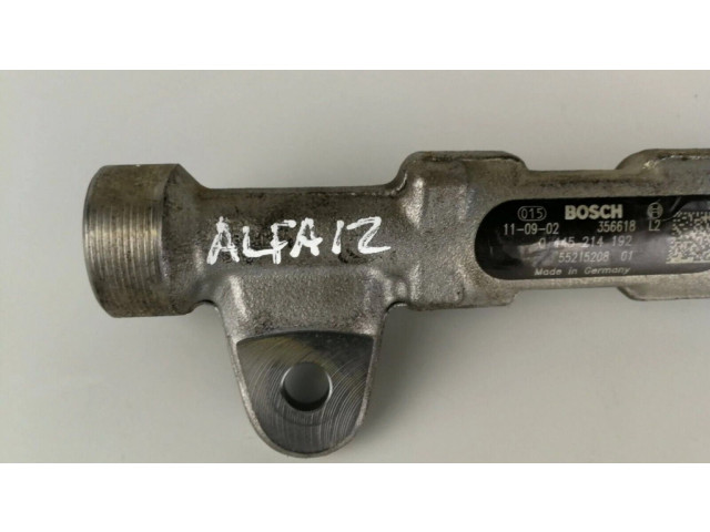 Топливная рампа 55215208, 0445214192 Alfa Romeo Giulietta 2.0