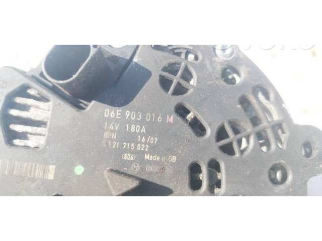 Генератор 06E903016M, 0121715022   Audi A6 S6 C6 4F      