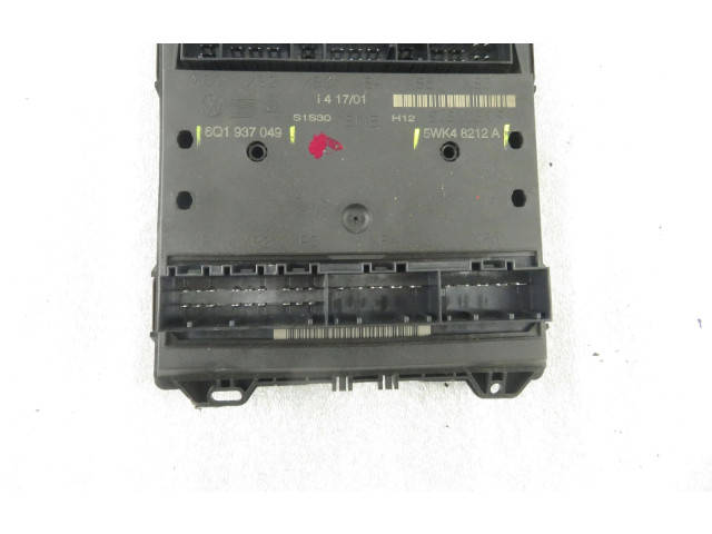 Блок комфорта 6Q1937049, 5WK48212A   Skoda Fabia Mk1 (6Y)   