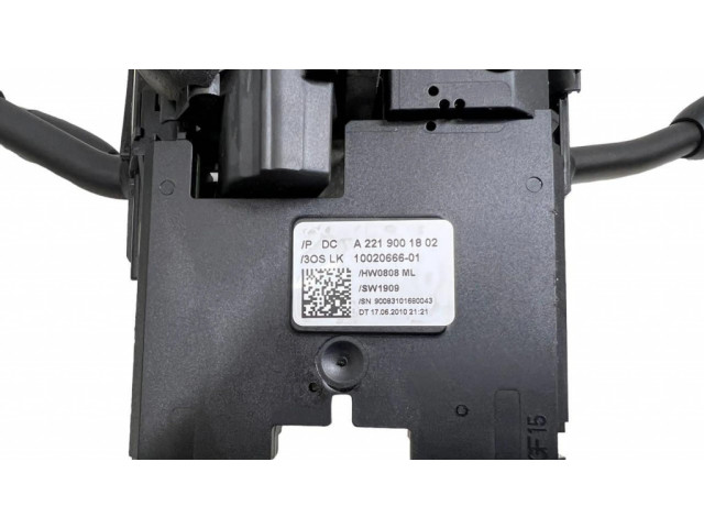 Подрулевой переключатель a2219001802, a1714640918   Mercedes-Benz S W221
