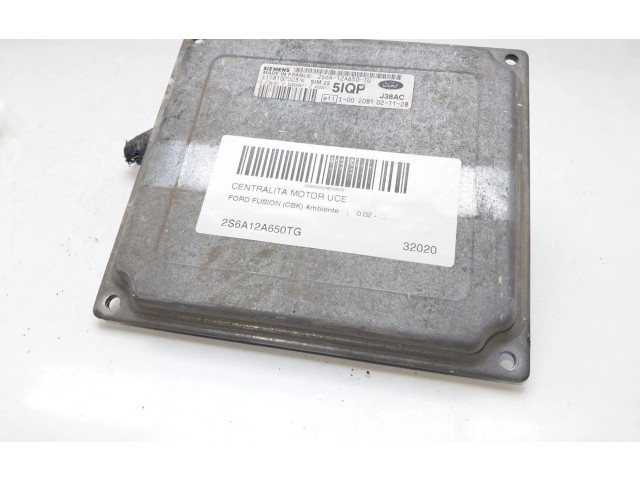 Блок управления двигателем Блок управления 2S6A12A650TG Ford Fusion
