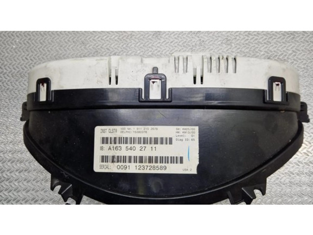 Přístrojová deska Mercedes-Benz ML W163 2002 3329130030