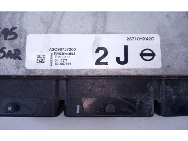 Řídící jednotka 23710HX42C, A2C98757200   Nissan Pulsar 2017
