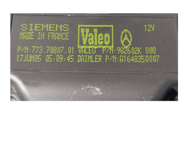 Вентилятор печки A1648350007, 1737089602 Mercedes-Benz ML W164