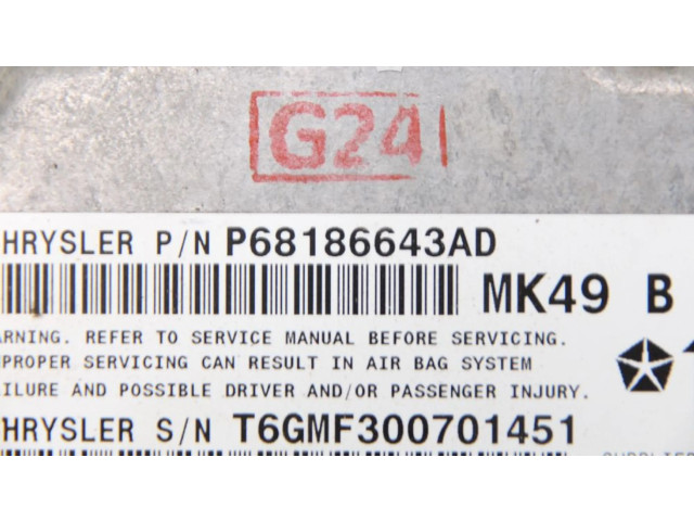 Блок подушек безопасности P68186643AD, P68186643AD Jeep Compass